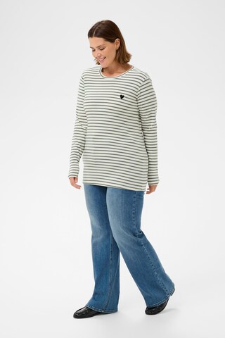 Maglietta 'KClia' di KAFFE CURVE in bianco