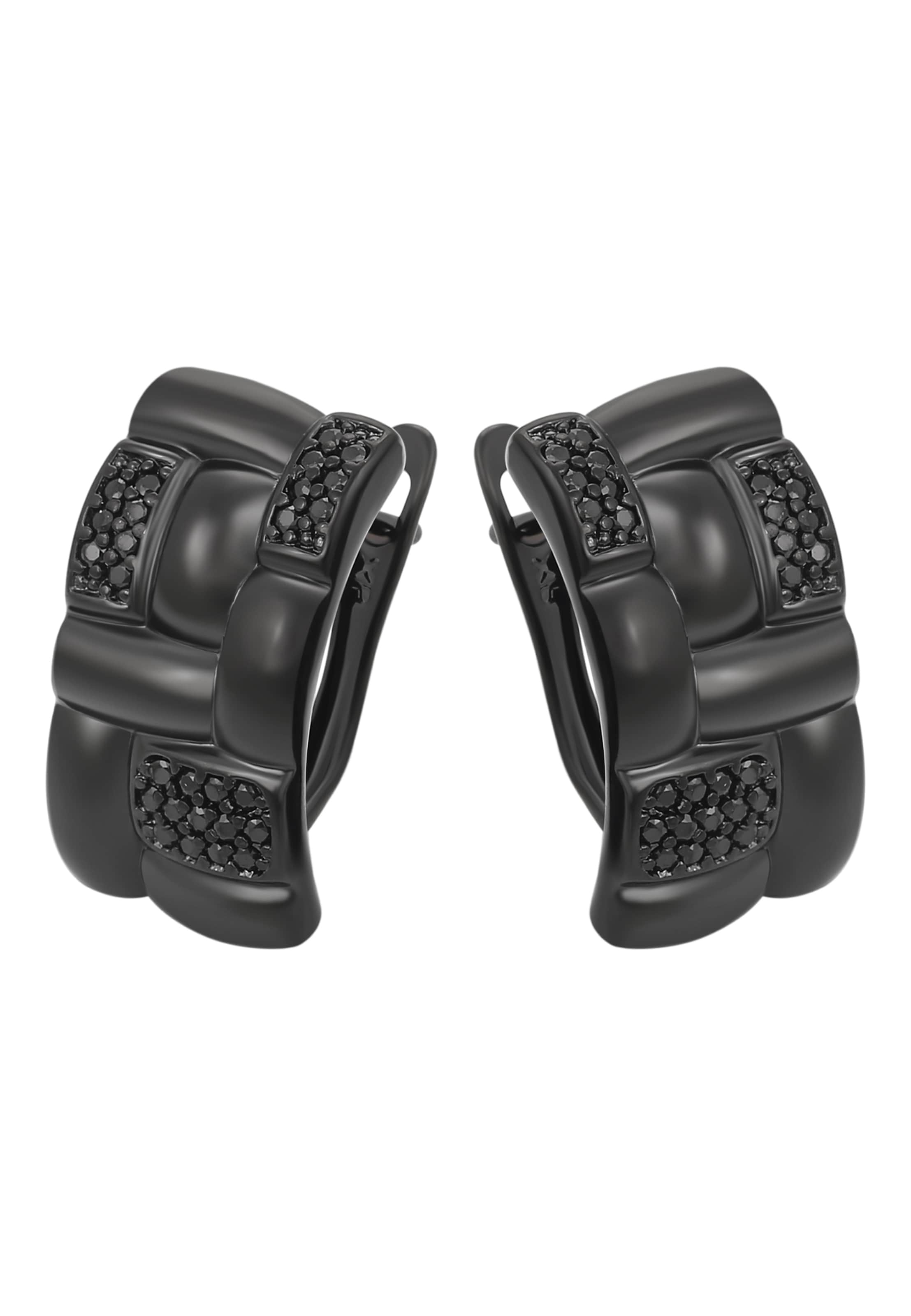 NAEMI - Brincos em preto: frente