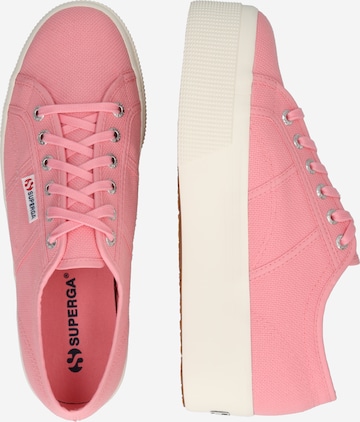 SUPERGA Låg sneaker i rosa