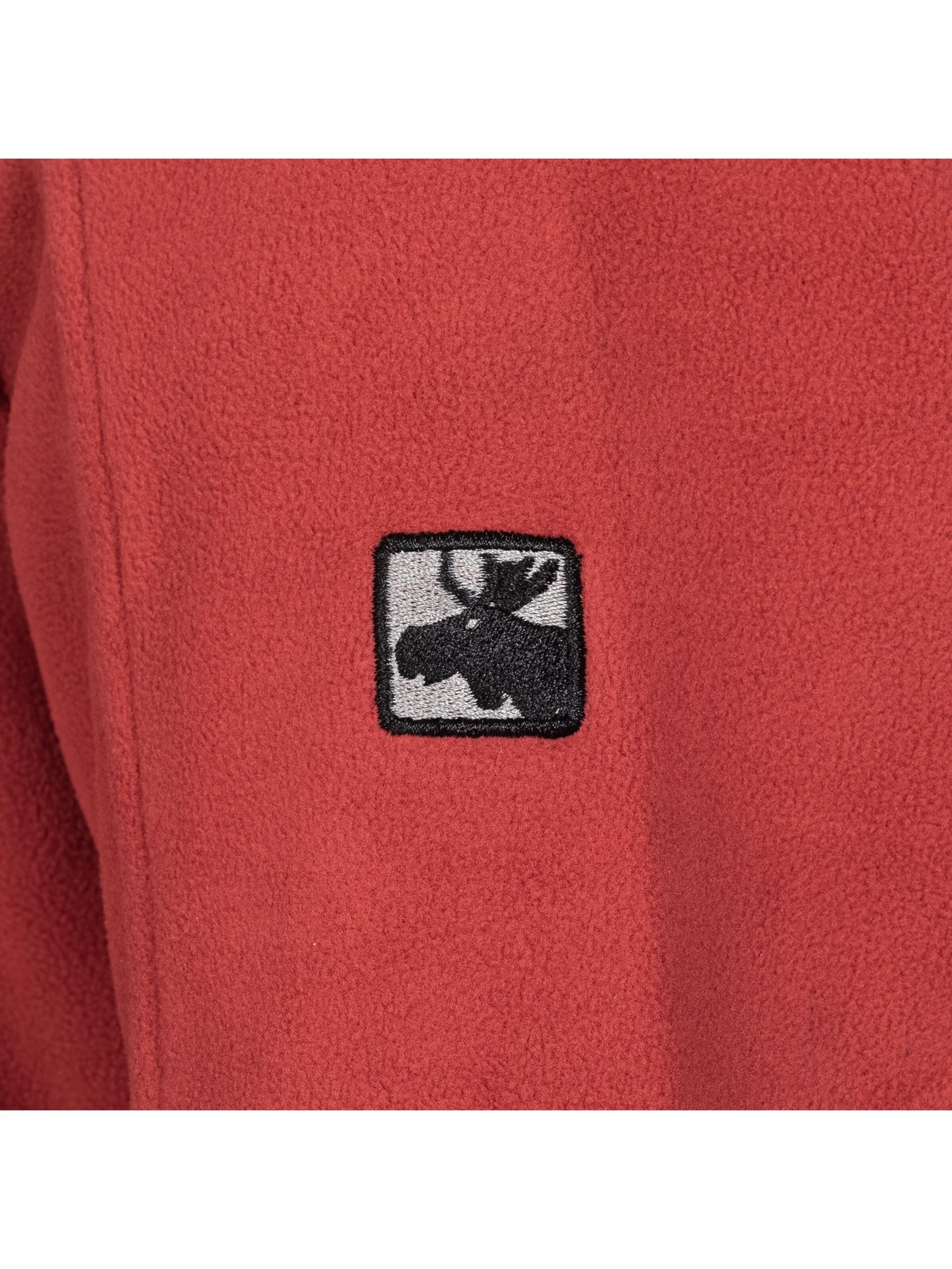 deproc Fleecejacke 'CANADA MN'‌‌‌‌‌ in Rot