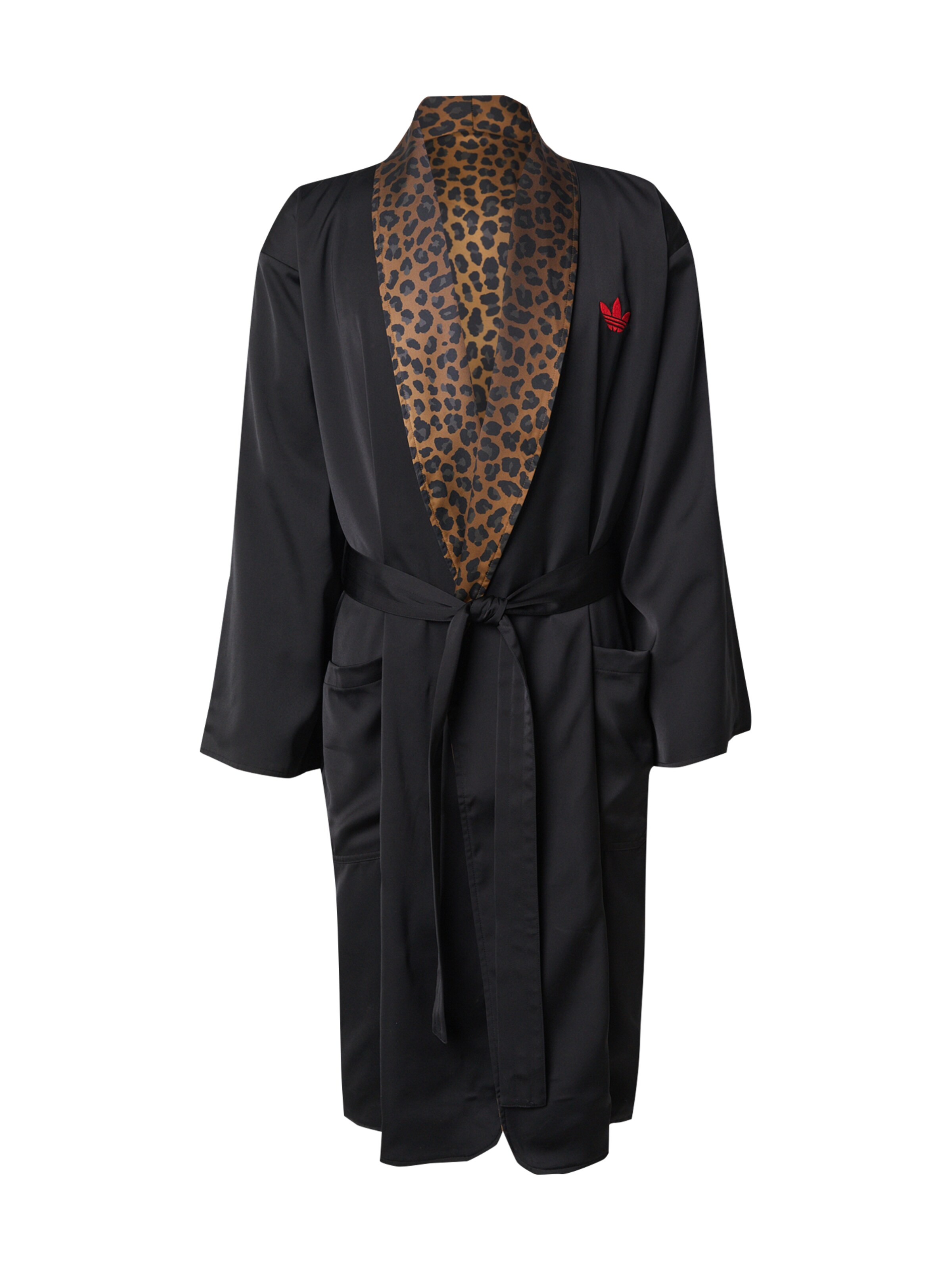 Halat de baie scurt de la ADIDAS ORIGINALS pe negru