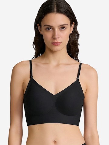 Magicshe Push-up BH in Schwarz: Vorderseite