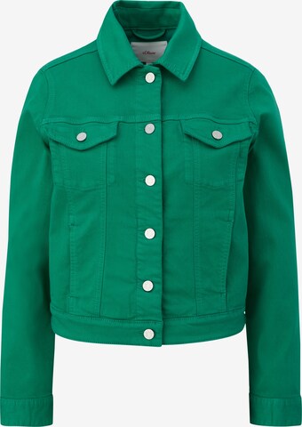 s.Oliver Between-Season Jacket in Green: front