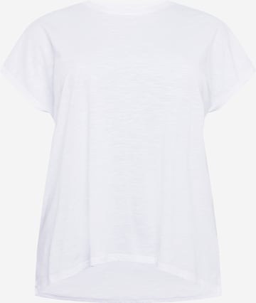 Noisy May Curve Shirt 'MATHILDE' in White: front