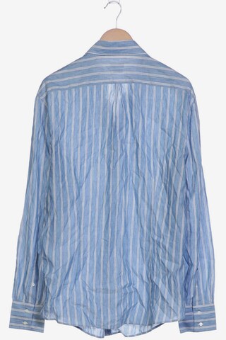 Brunello Cucinelli Button Up Shirt in XXL in Blue