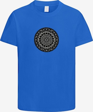 HUSKSWARE Shirt 'Grafik' in Blau: Vorderseite
