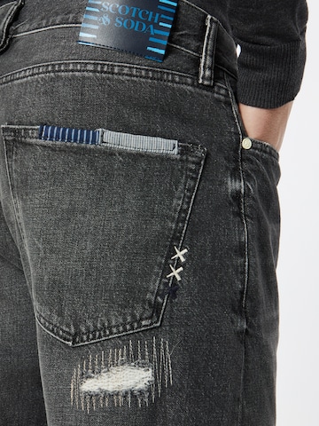 SCOTCH & SODA Avsmalnet Jeans 'Dean' i svart