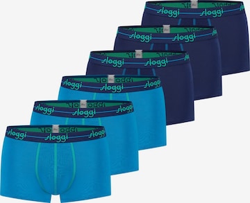 SLOGGI Boxershorts 'Start' in Blauw: voorkant