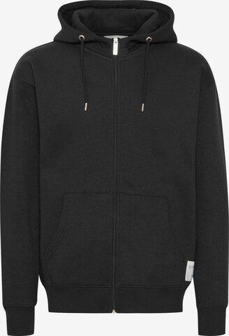 11 Project Zip-Up Hoodie in Black: front