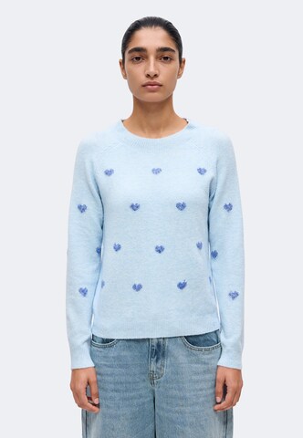 Pull-over 'VMDOFFY' VERO MODA en bleu : devant