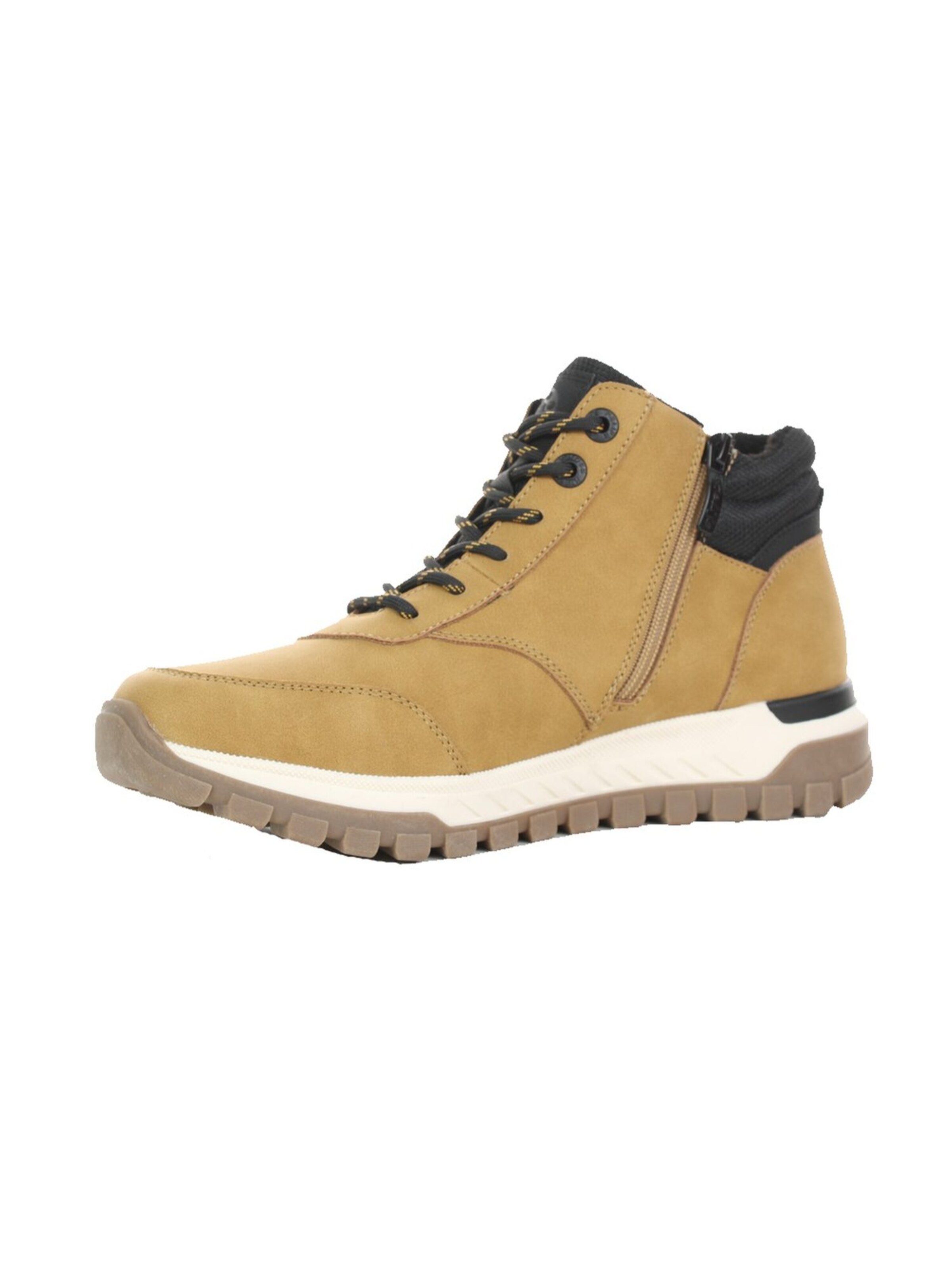 Relife Lace-up boot in Beige: front