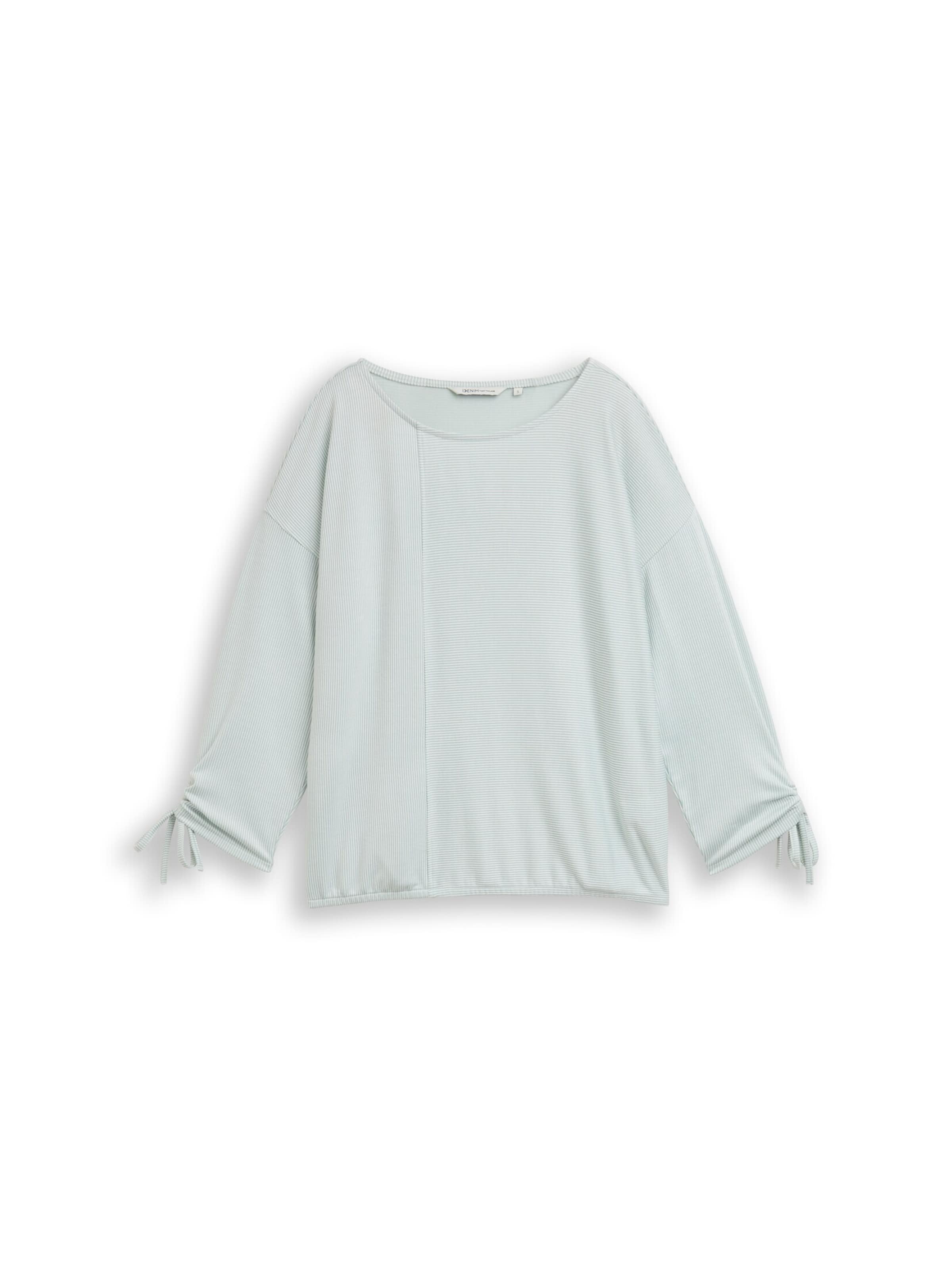TOM TAILOR DENIM Shirt in Groen: voorkant