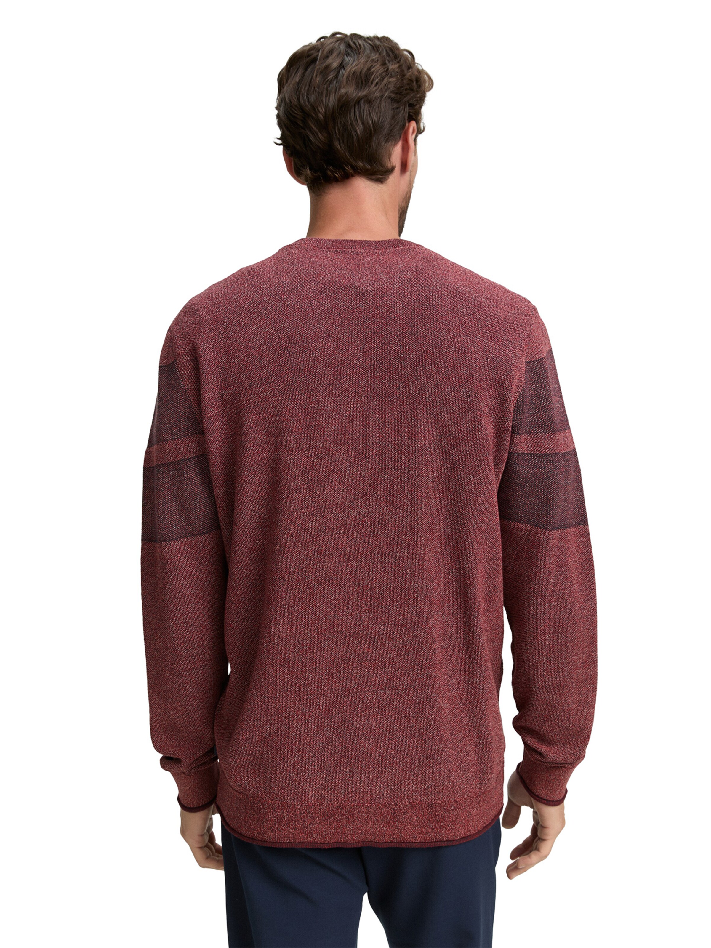 TOM TAILOR Sweater in Red