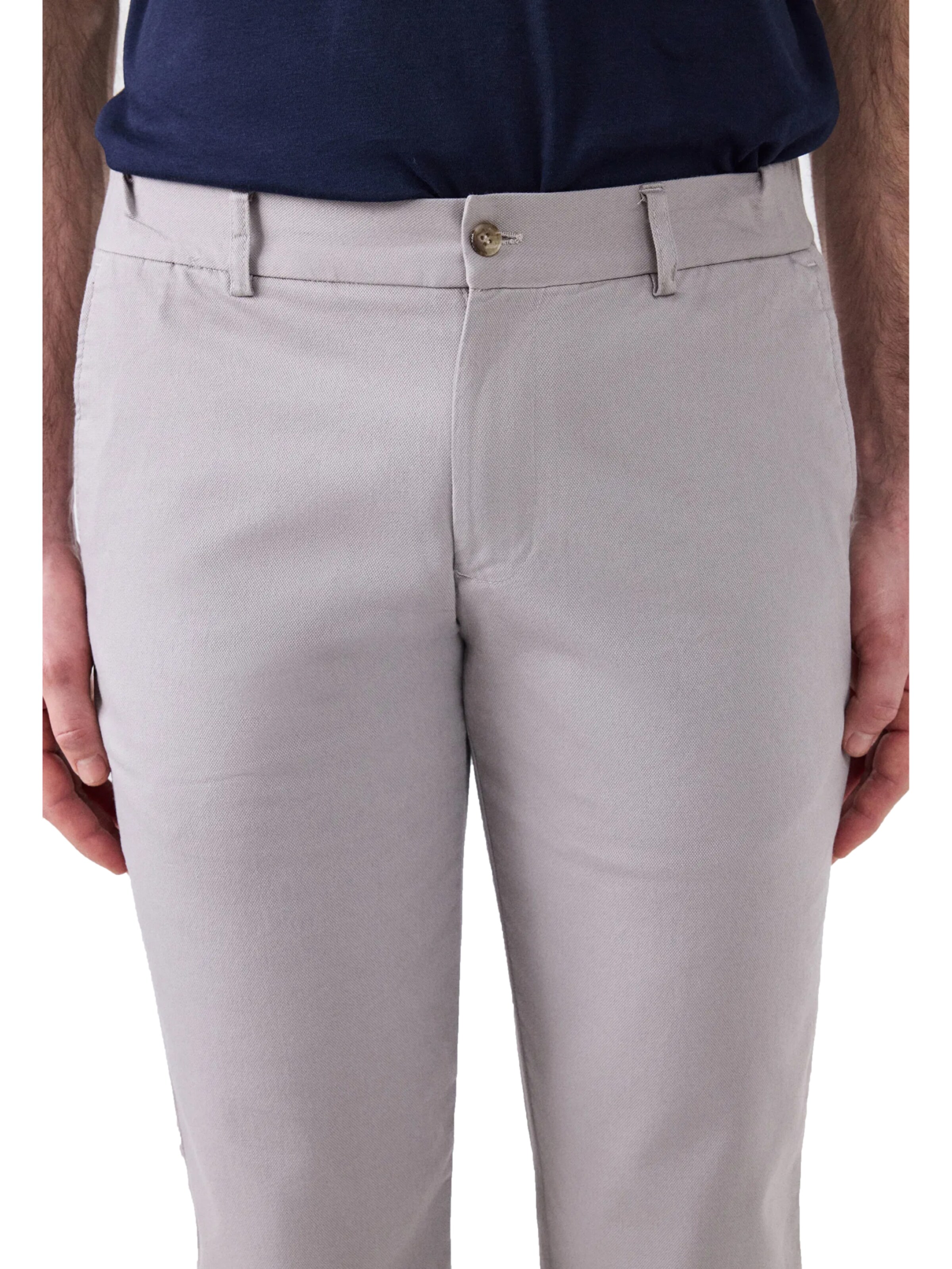 D’S Damat Regular Chino 'Groom' in Grijs