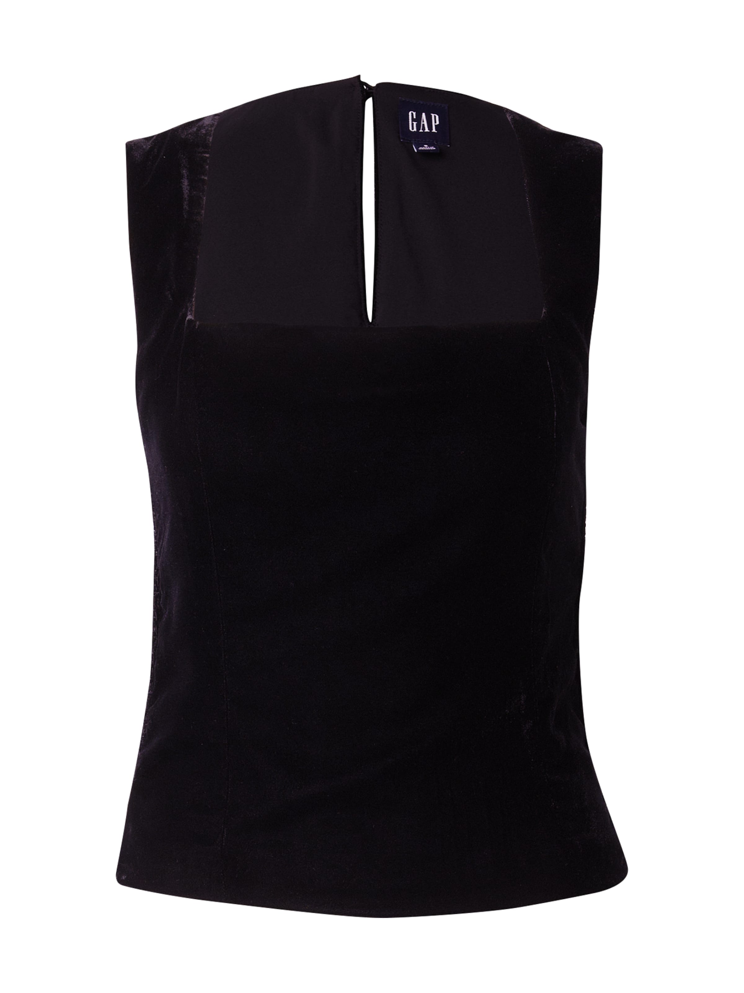 GAP Top - Čierna: predná strana