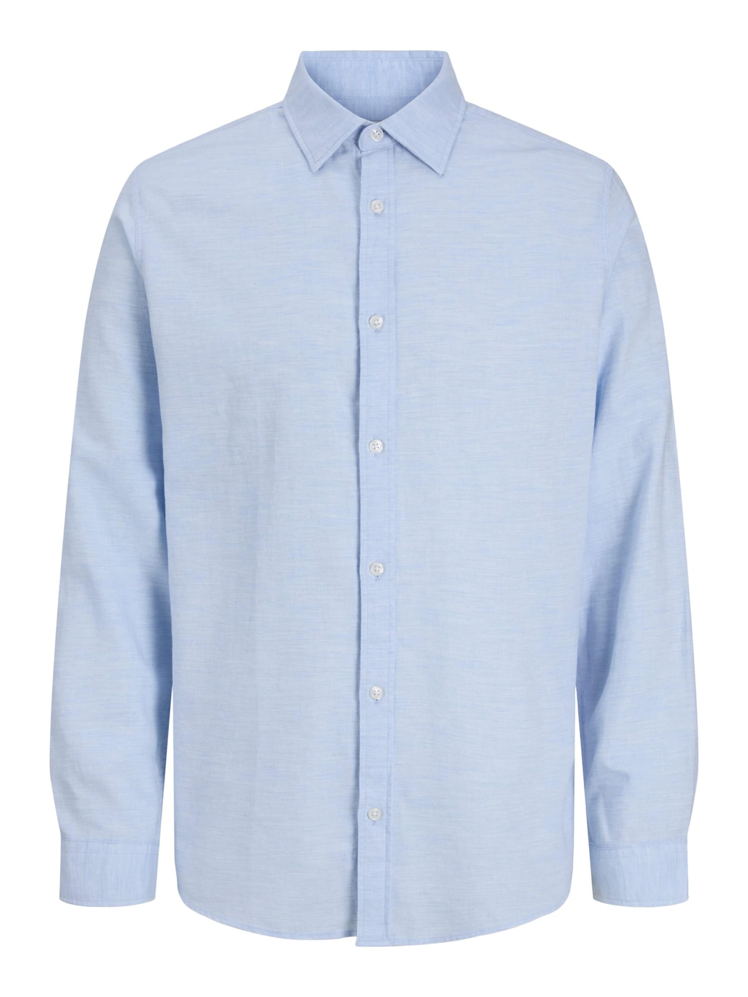 JACK & JONES Πουκάμισο 'JJEFIELD' σε μπλε: μπροστά