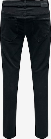 Only & Sons Skinny Jeans 'WARP' in Black