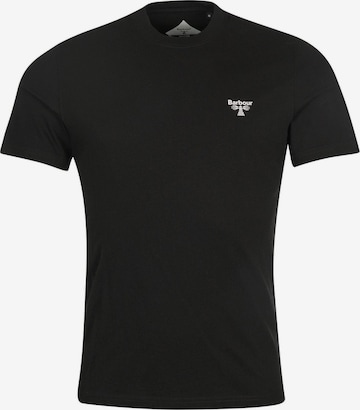 Barbour Beacon - Camiseta en negro: frente