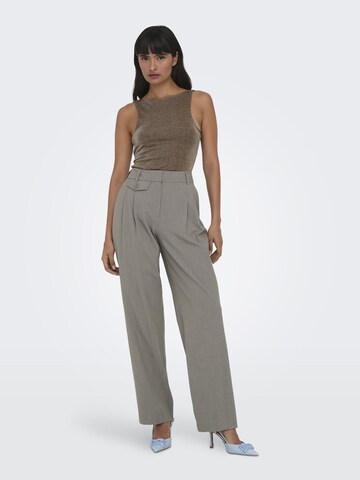 ONLY Shirt Bodysuit 'AMERA' in Brown