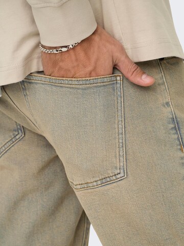 regular Jeans 'ONSWeft' di Only & Sons in blu