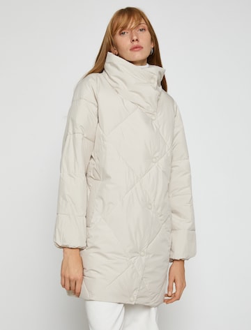Koton Tussenmantel in Beige: voorkant