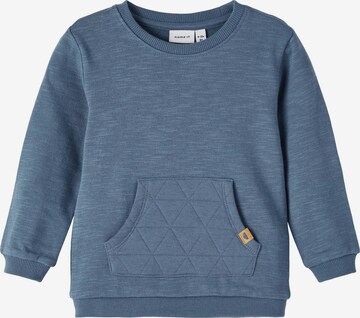 NAME IT Sweatshirt 'Lauritz' in Blauw: voorkant