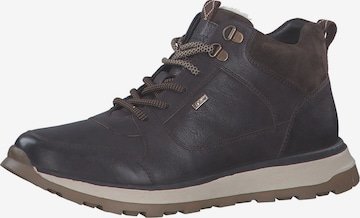 Bottines à lacets s.Oliver en marron : devant