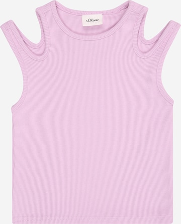 s.Oliver Top in Lila: voorkant