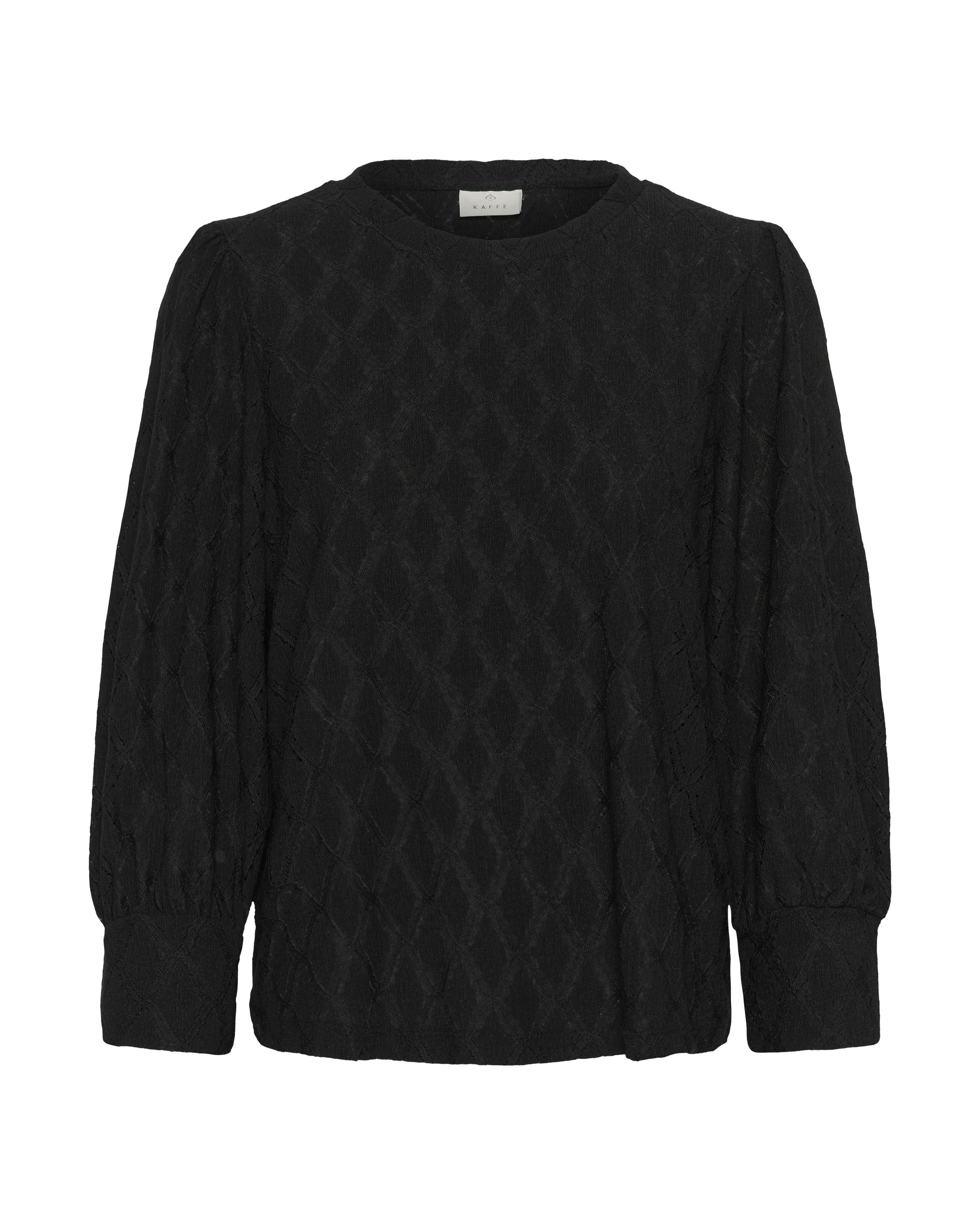 Kaffe Bluse &#x27;Tio&#x27; in Schwarz: Vorderseite