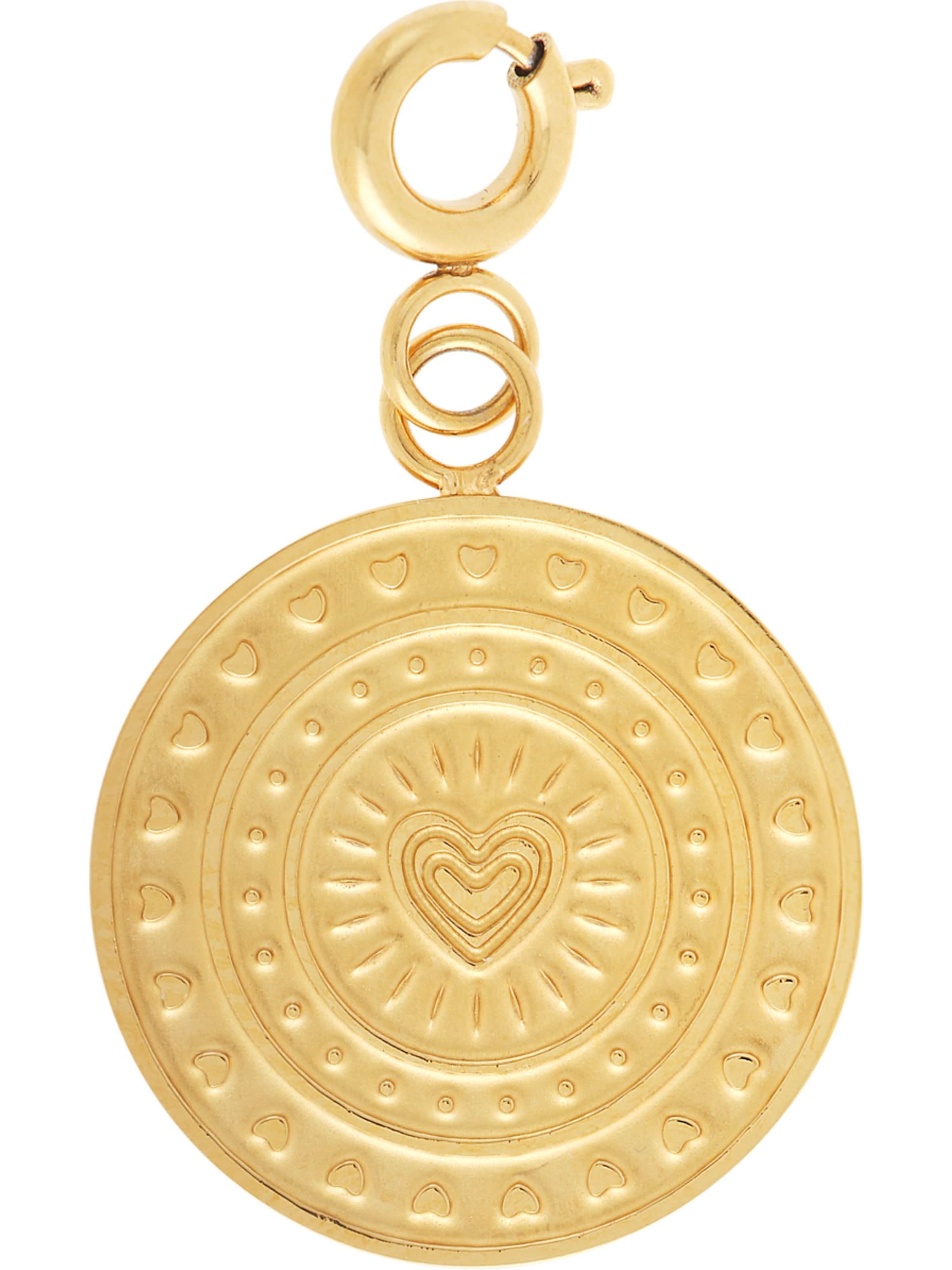 Guido Maria Kretschmer Jewellery Anhänger in Gelb: Vorderseite