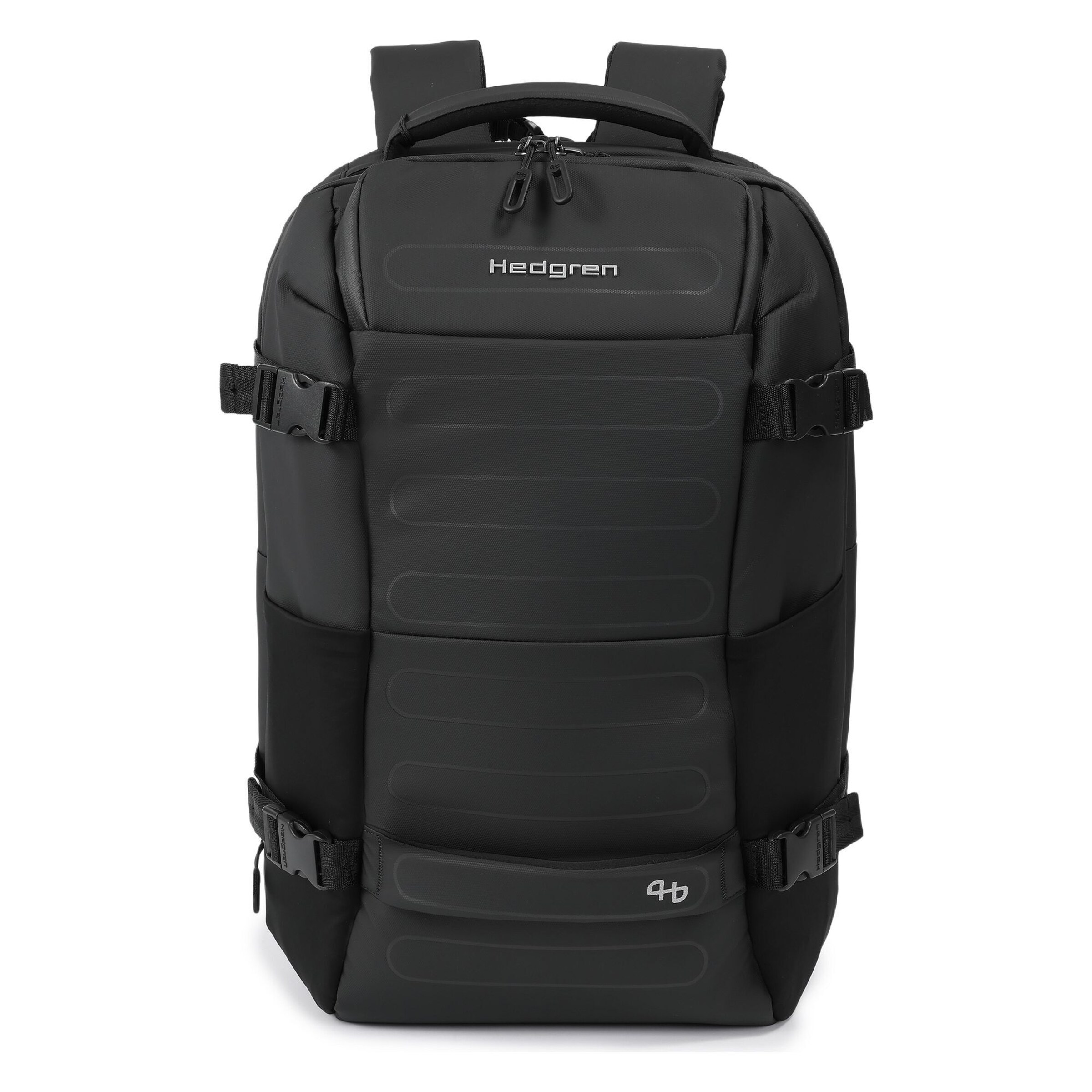 Hedgren Rucksack 'Comby' in Schwarz: Vorderseite