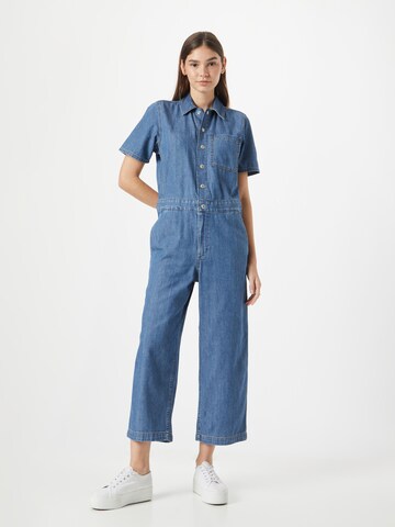 LEVI'S ® Overall 'Short Sleeve Heritage Jumpsuit' in Blau: Vorderseite
