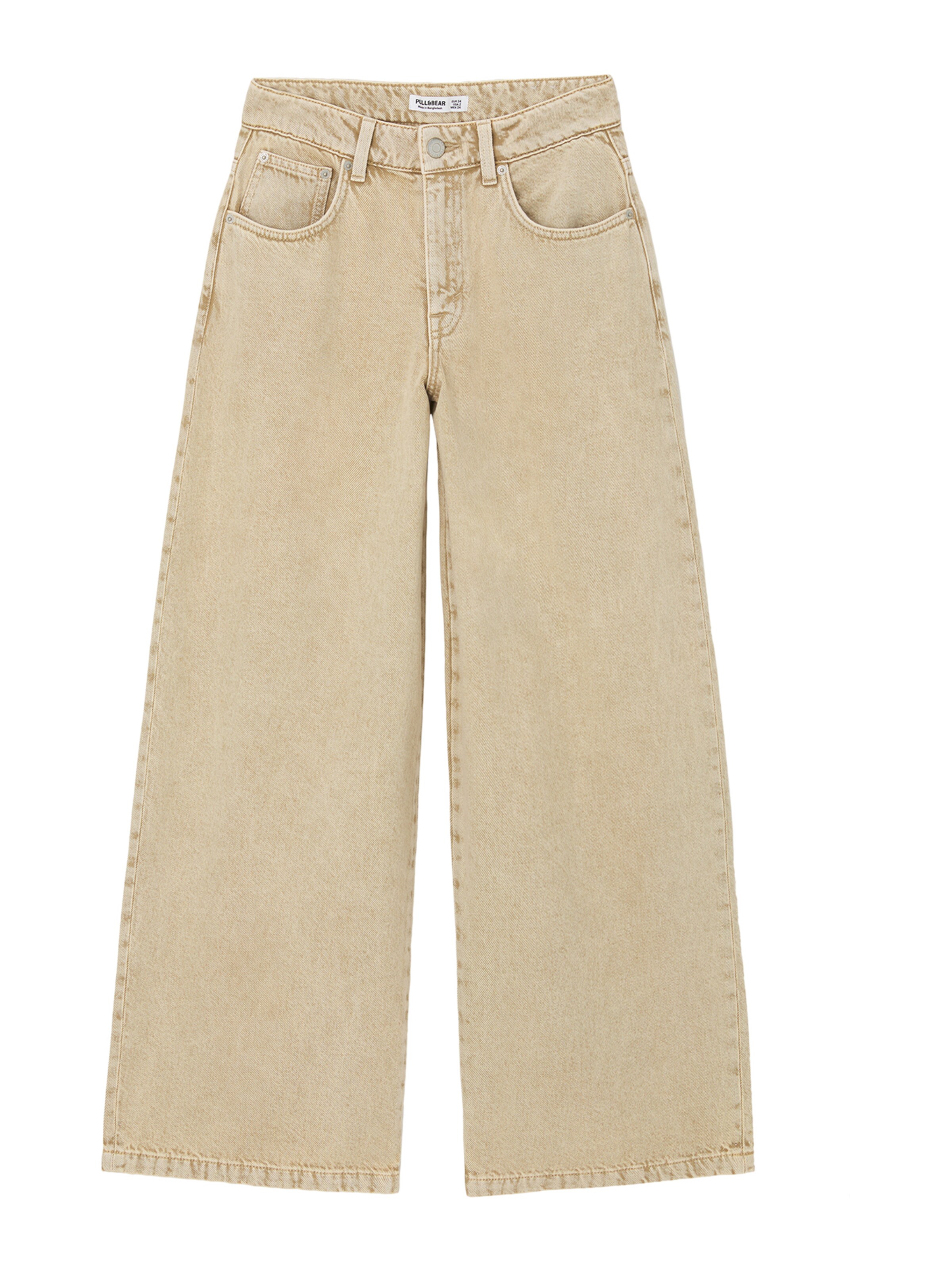 Jeans beige pull and bear sale
