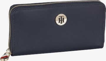 TOMMY HILFIGER Portemonnee 'Poppy' in Blauw: voorkant