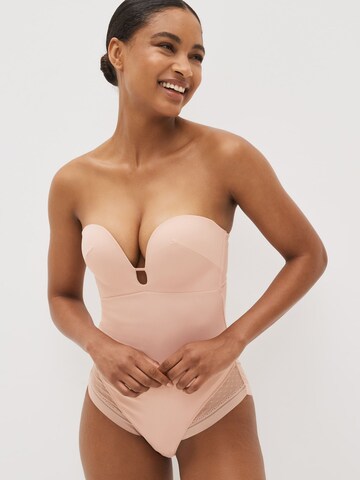 Body modellante di Lipsy in beige