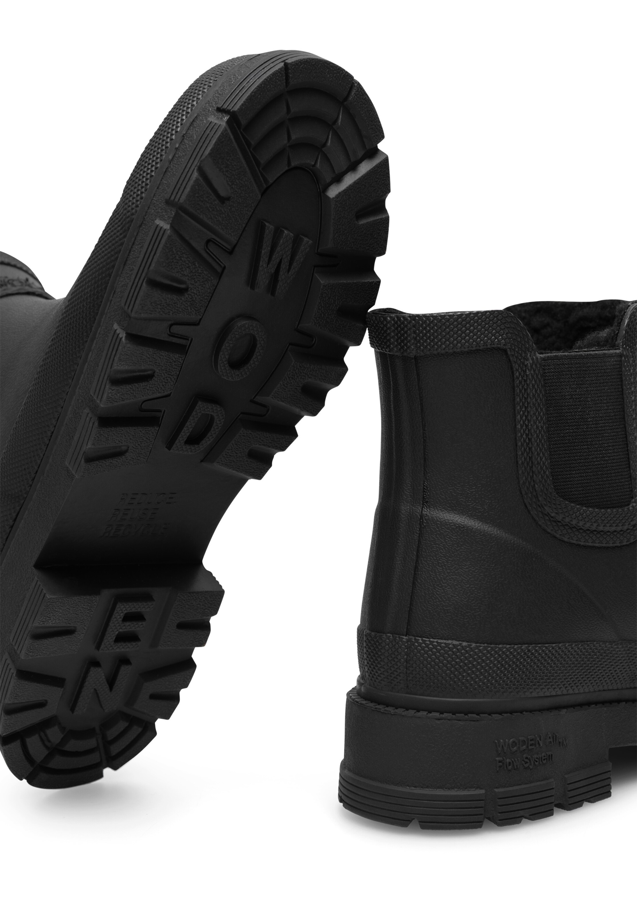 WODEN Rubber boot 'Liv Waterproof' in Black