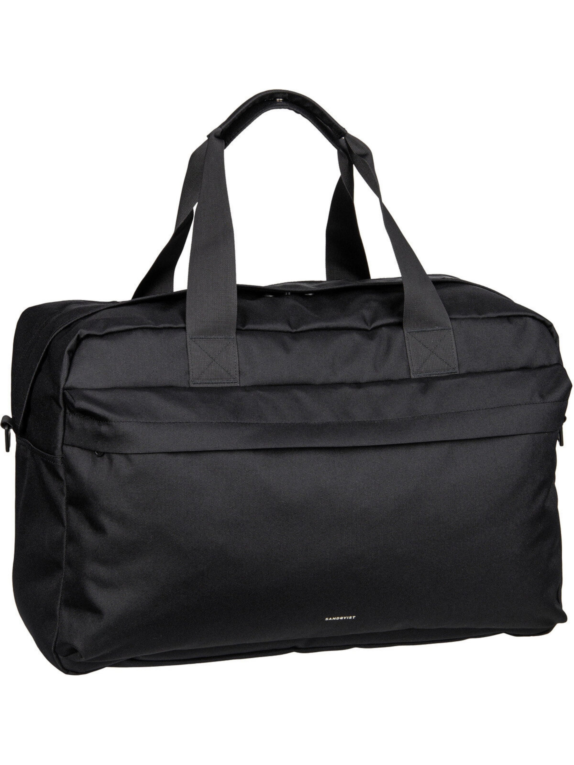 SANDQVIST Weekender in Black: front