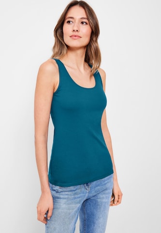 CECIL Top 'Linda' in Blue: front