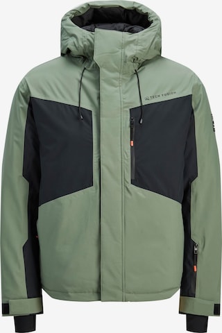JACK & JONES - Chaqueta funcional en verde: frente
