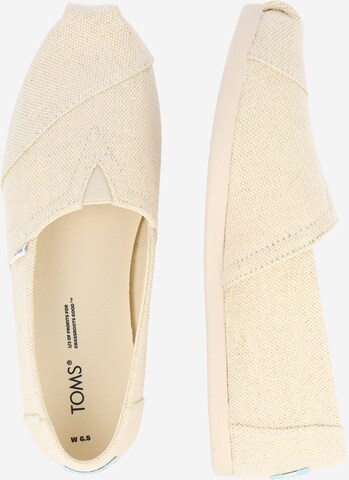 TOMS Moccasin 'ALPARGATA' in Beige