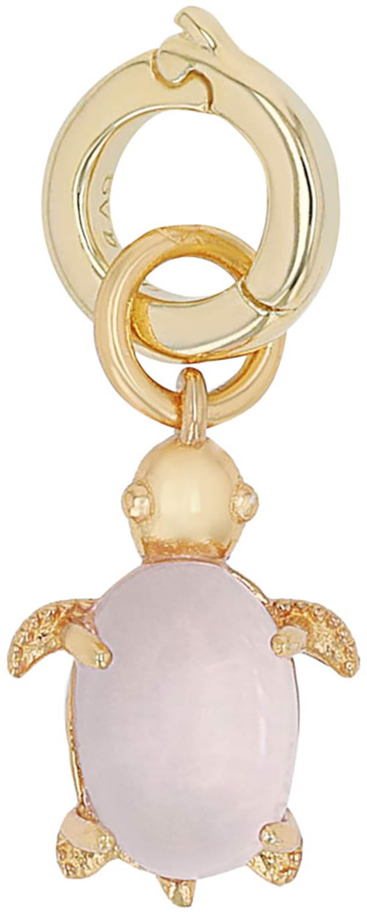 AMOR Pendant in Gold: front