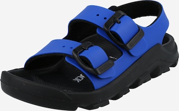 Sandale de la BIRKENSTOCK pe albastru: față