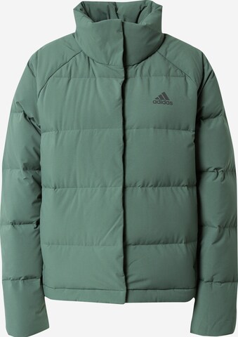 ADIDAS SPORTSWEAR Outdoor Jacket 'Helionic' in Green: front