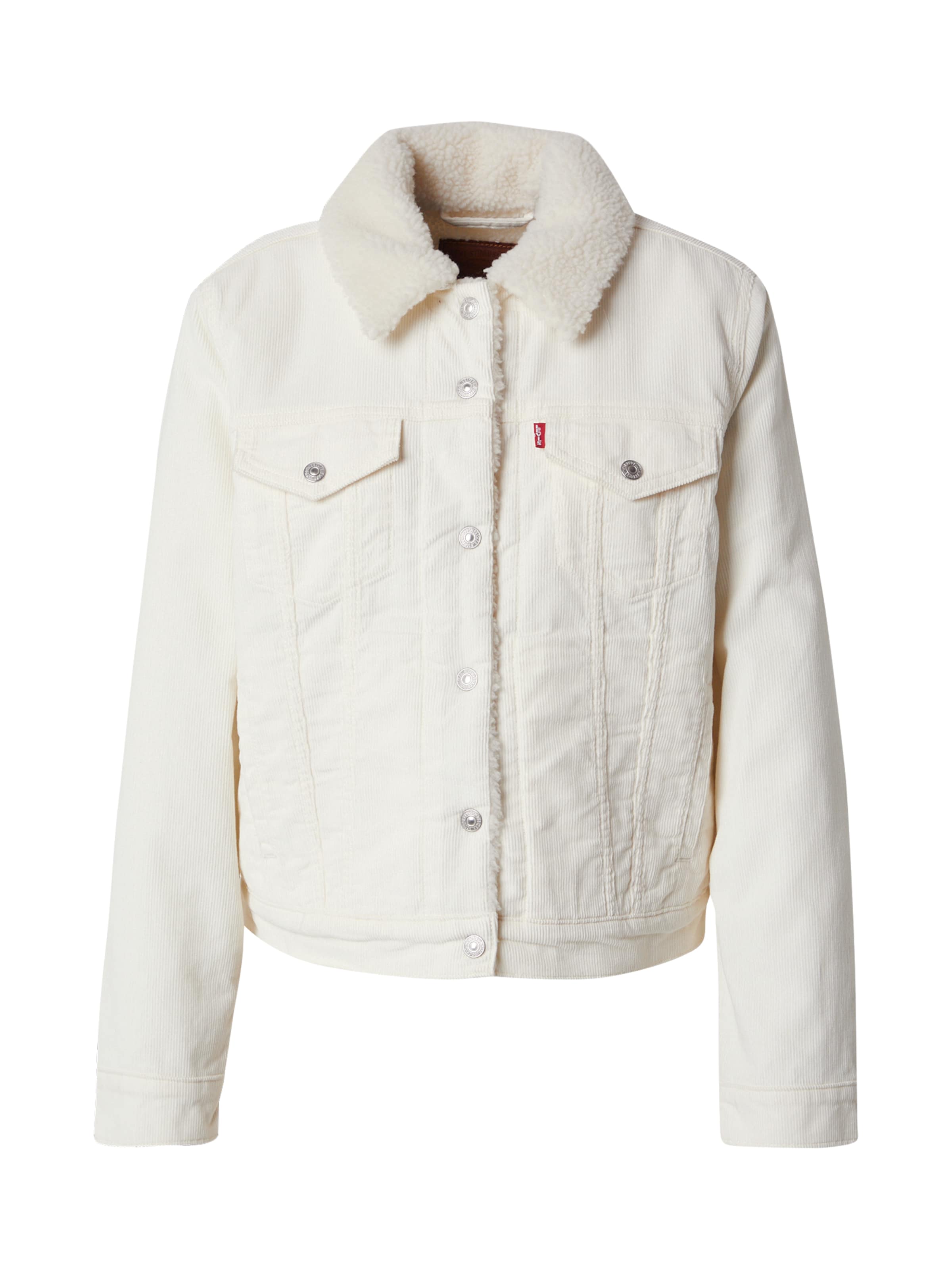 Veste mi-saison &#x27;Sherpa Trucker&#x27; LEVI&#x27;S ® en beige : devant