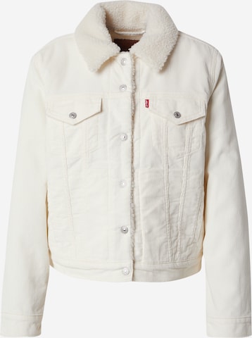 LEVI'S ® Демисезонная куртка 'Sherpa Trucker' в Бежевый: спереди