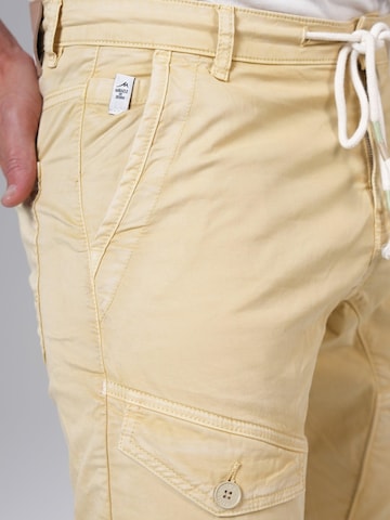 M.O.D MIRACLE OF DENIM Slimfit Cargobukser i hvid