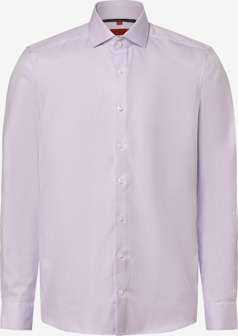 Finshley & Harding Button Up Shirt in Purple: front