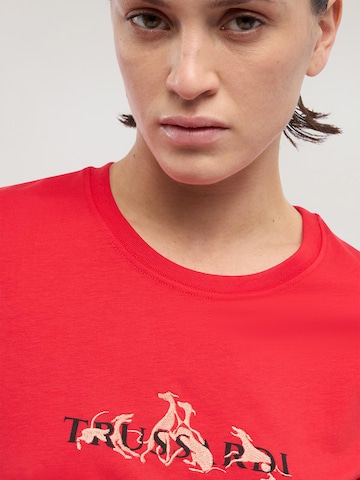 T-shirt Trussardi en rouge