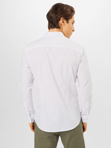 JACK & JONES - Ajuste estrecho Camisa de negocios 'Joe' en azul