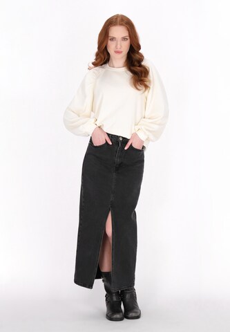 Sweat-shirt DreiMaster Vintage en blanc